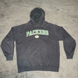 NFL Packers Black and Green Hoodie